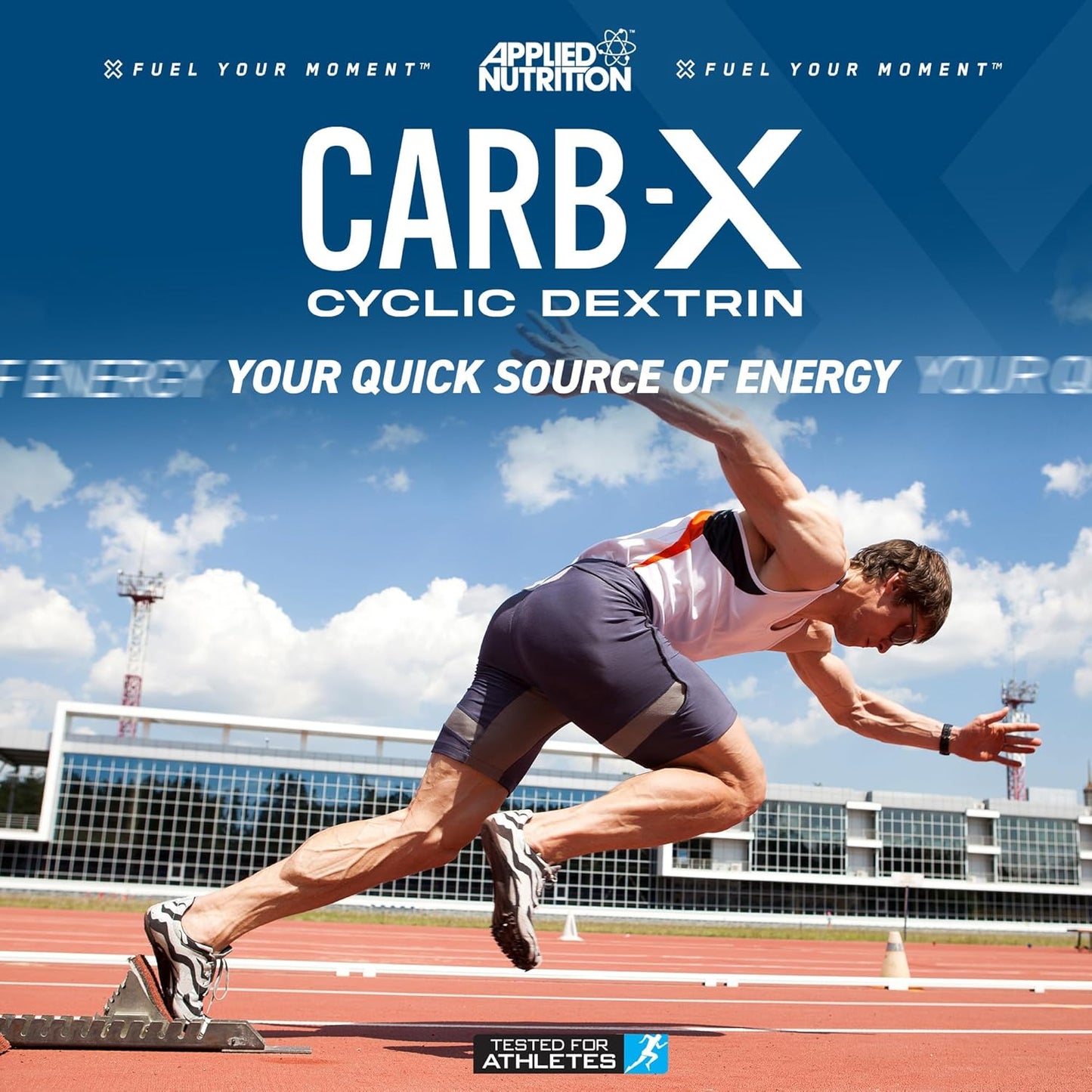 Applied Nutrition - Carb X - Glucides en poudre