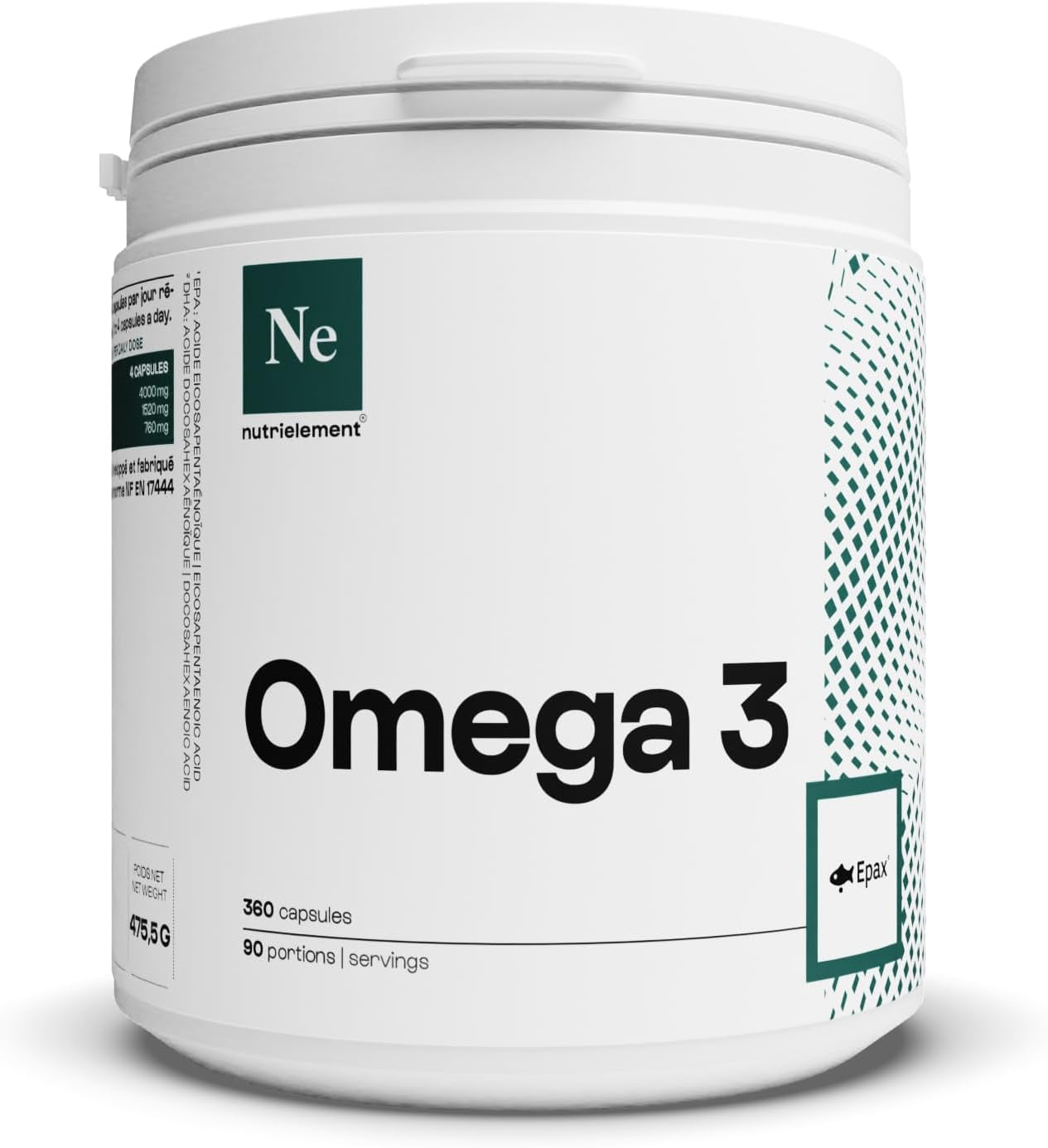 Nutrielement - Oméga 3 Epax® 4000Mg