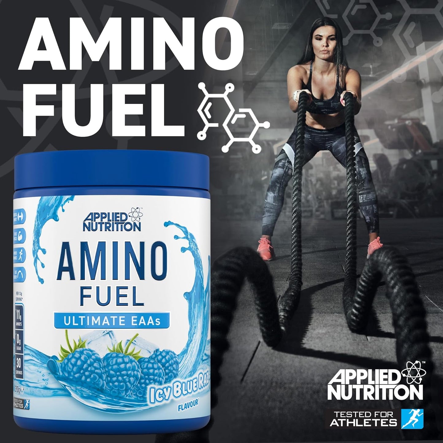 Applied Nutrition - Amino Fuel - BCAA - Complément D'Acides Aminés