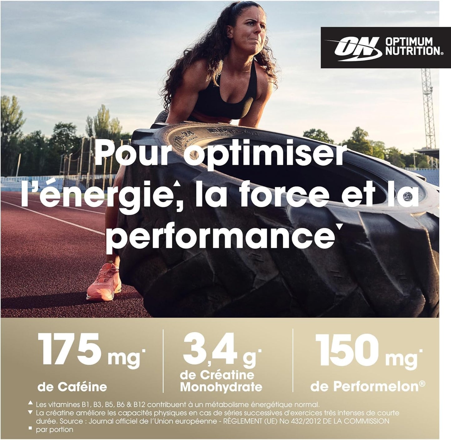 ON - Gold Standard Pre Workout - Boost votre énergie et votre concentration