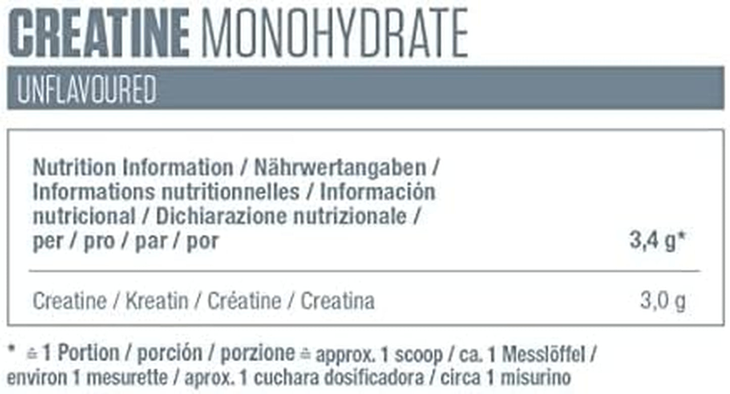 Dymatize - Creatine Monohydrate - 100% Creapure Creatine