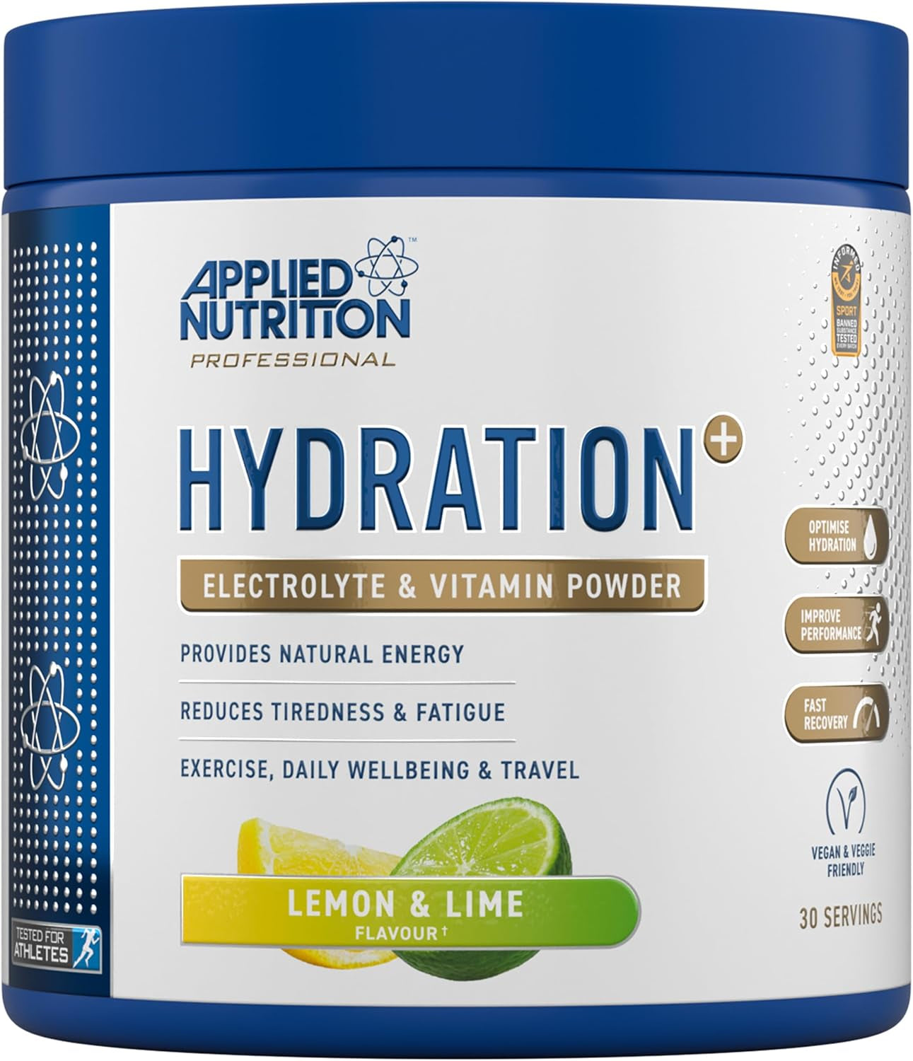 Applied Nutrition - Hydration+ - Électrolytes et Vitamines