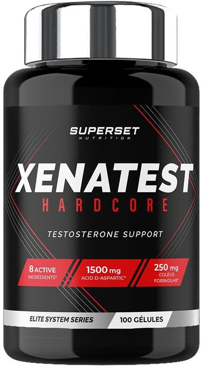 Superset Nutrition - Pack Prise De Muscle Sec Expert - 100% Whey Proteine Advanced 2Kg Chocolat - No Pump Xtreme - Créa Max - Xenatest Hardcore