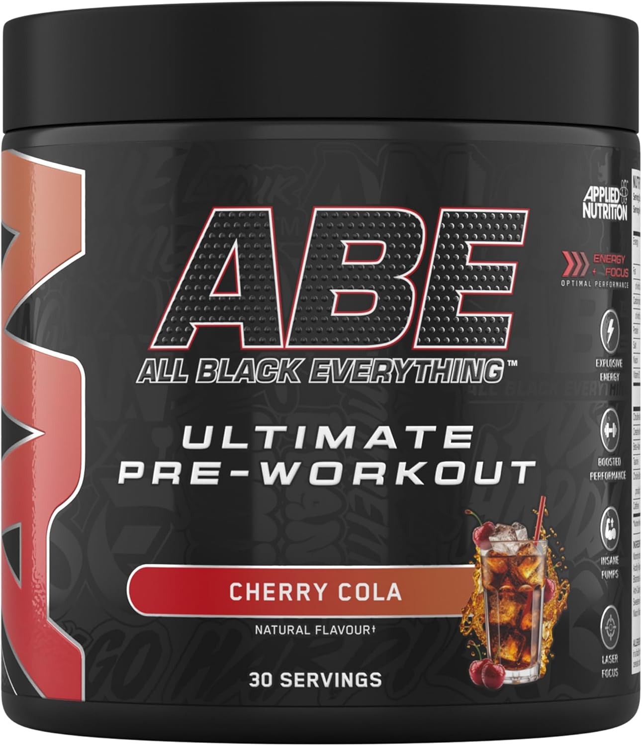 Pré-Workout - All Black Everything - Citrulline, Créatine Et Bêta-Alanine