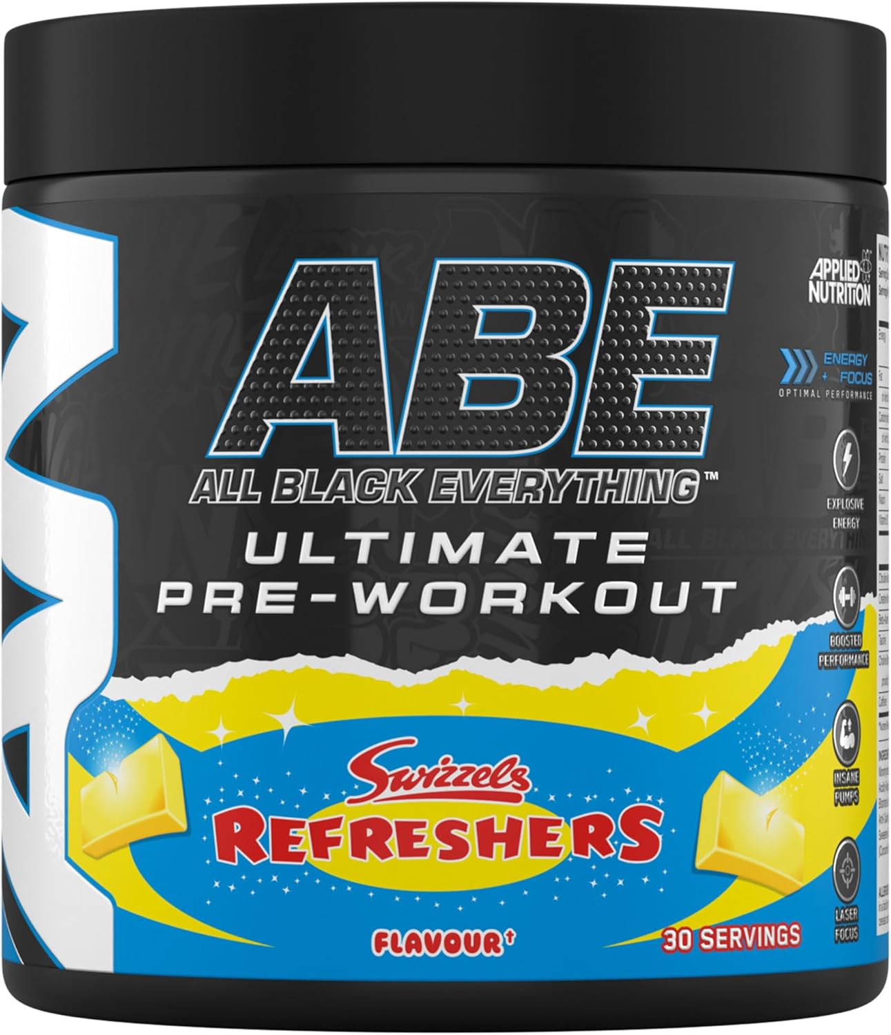 Pré-Workout - All Black Everything - Citrulline, Créatine Et Bêta-Alanine