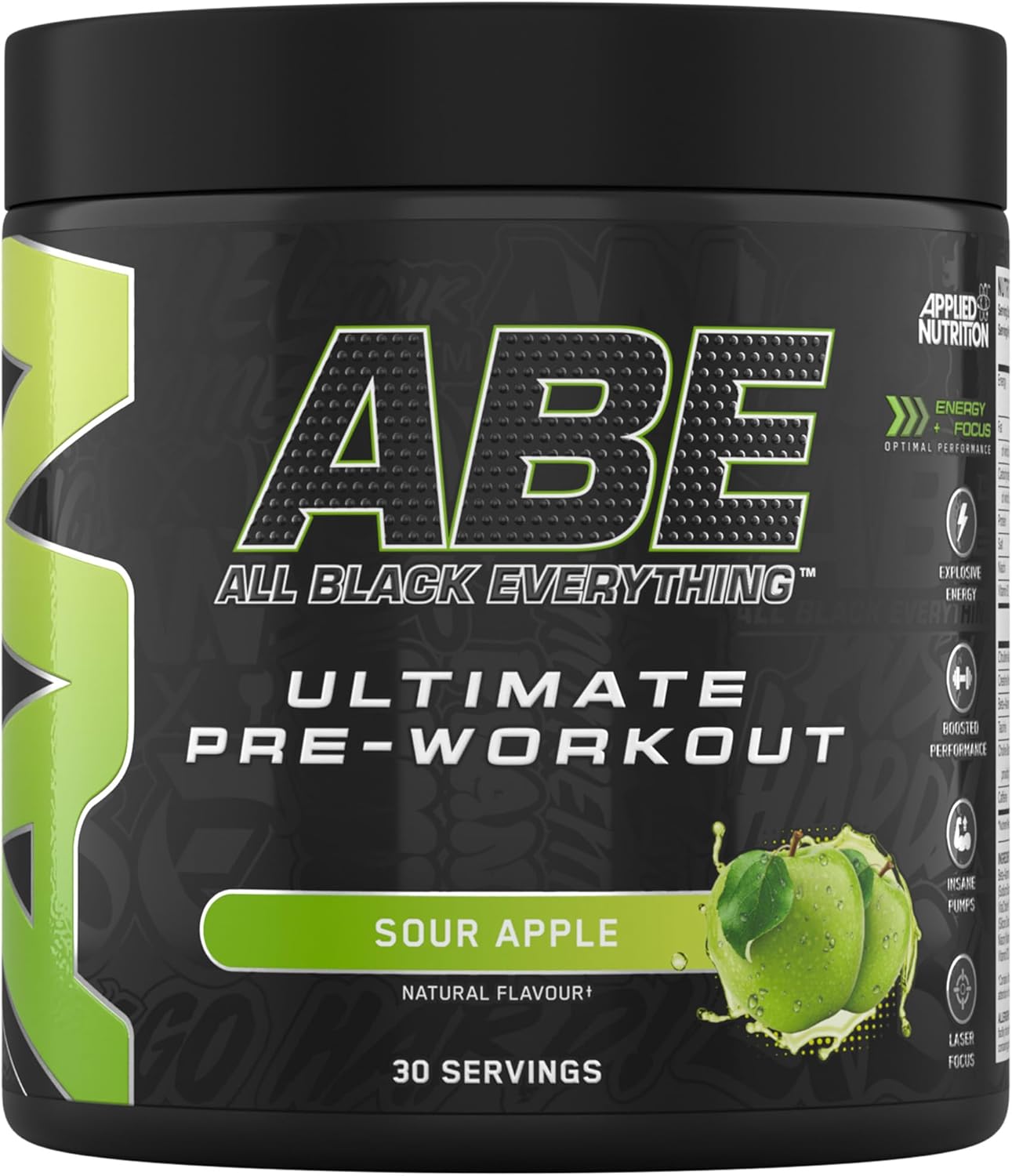 Pré-Workout - All Black Everything - Citrulline, Créatine Et Bêta-Alanine