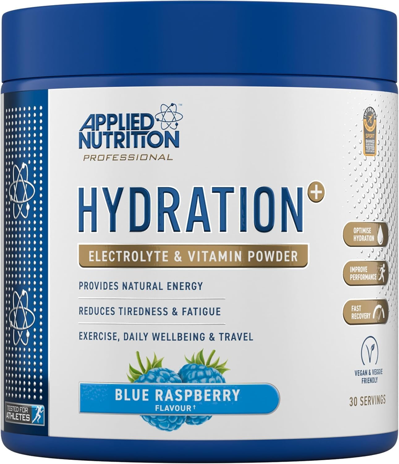Applied Nutrition - Hydration+ - Électrolytes et Vitamines