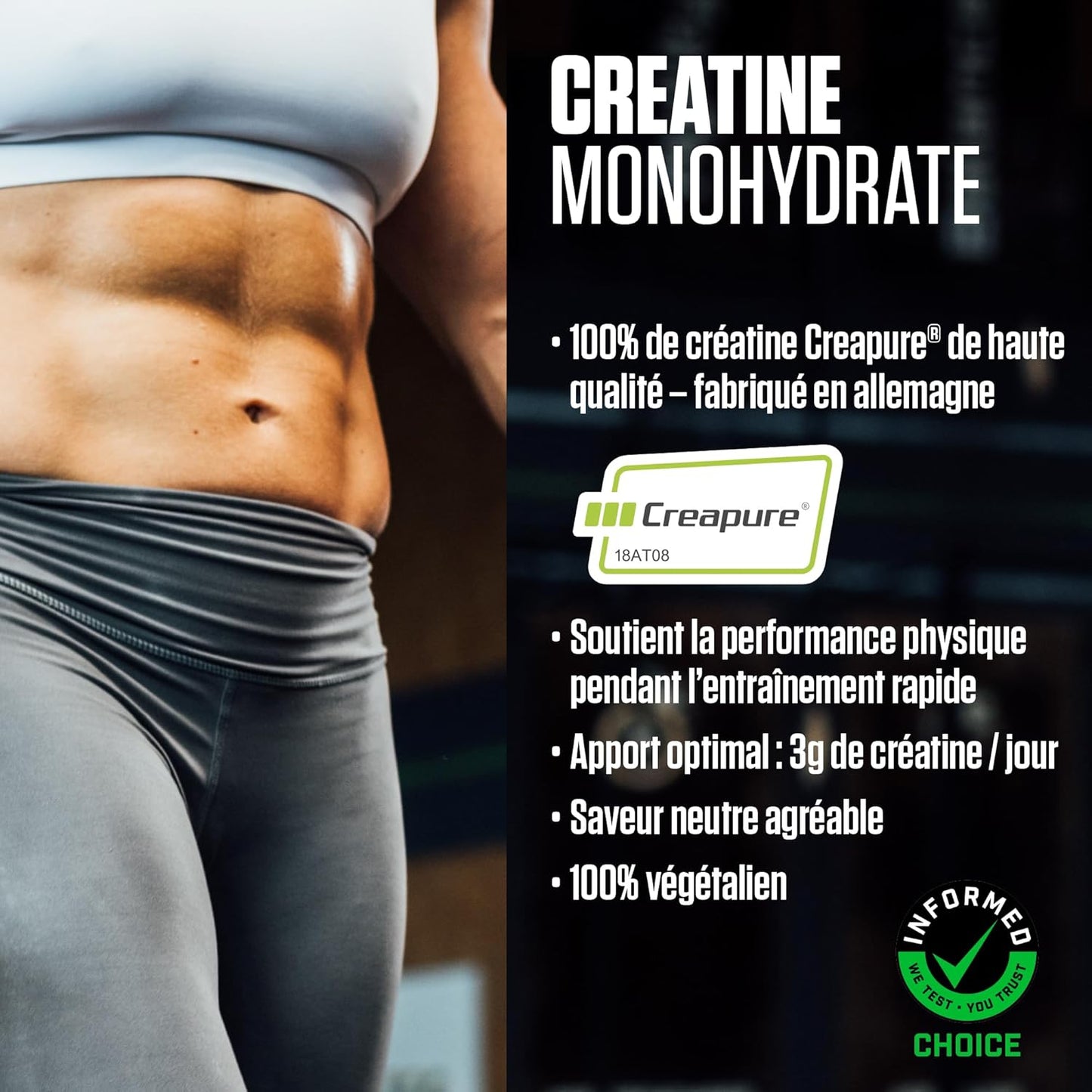 Dymatize - Creatine Monohydrate - 100% Creapure Creatine