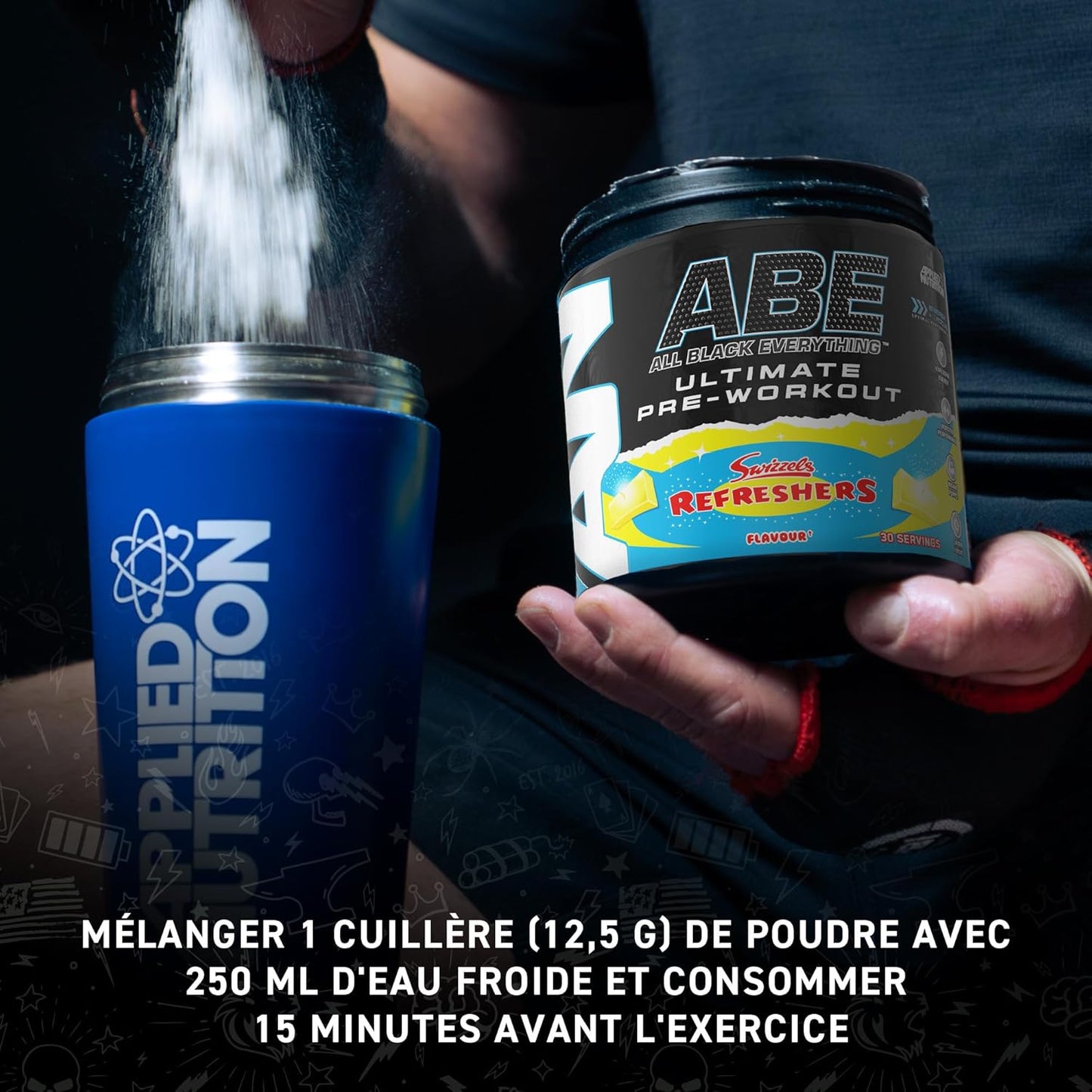 Pré-Workout - All Black Everything - Citrulline, Créatine Et Bêta-Alanine
