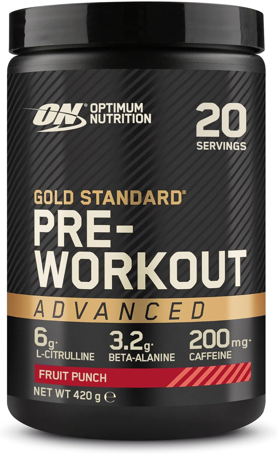 ON - Gold Standard Pre Workout - Boost votre énergie et votre concentration