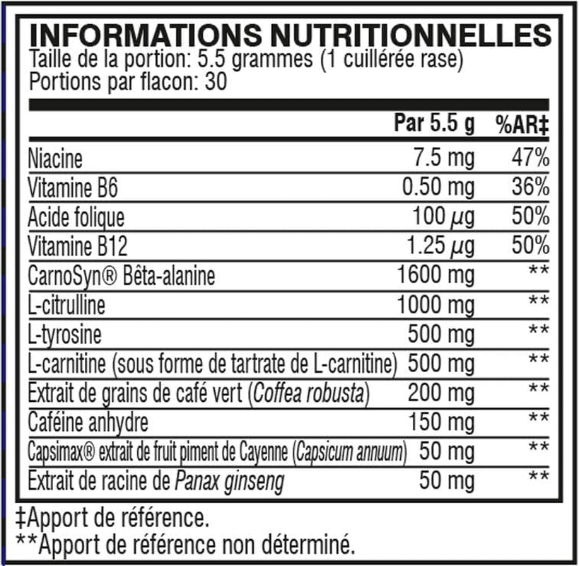 CELLUCOR - C4 RIPPED - Pre-Workout C4 Ripped - Boisson Énergisante