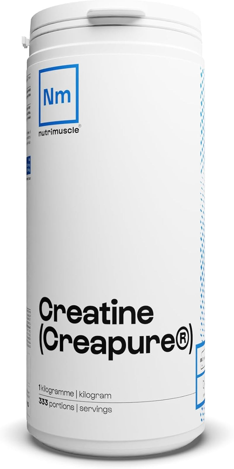 Nutrimuscle - Créatine 100% Pure | Créatine Monohydrate Creapure®