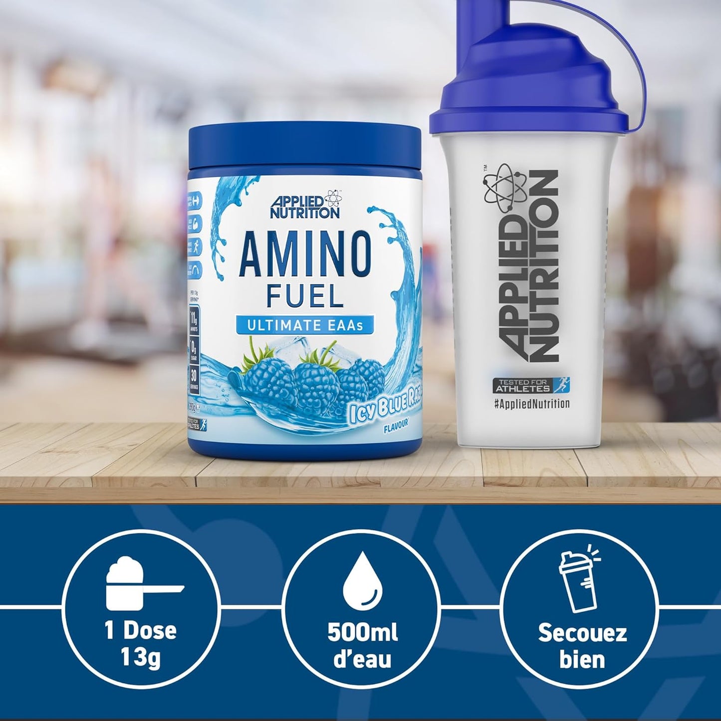 Applied Nutrition - Amino Fuel - BCAA - Complément D'Acides Aminés