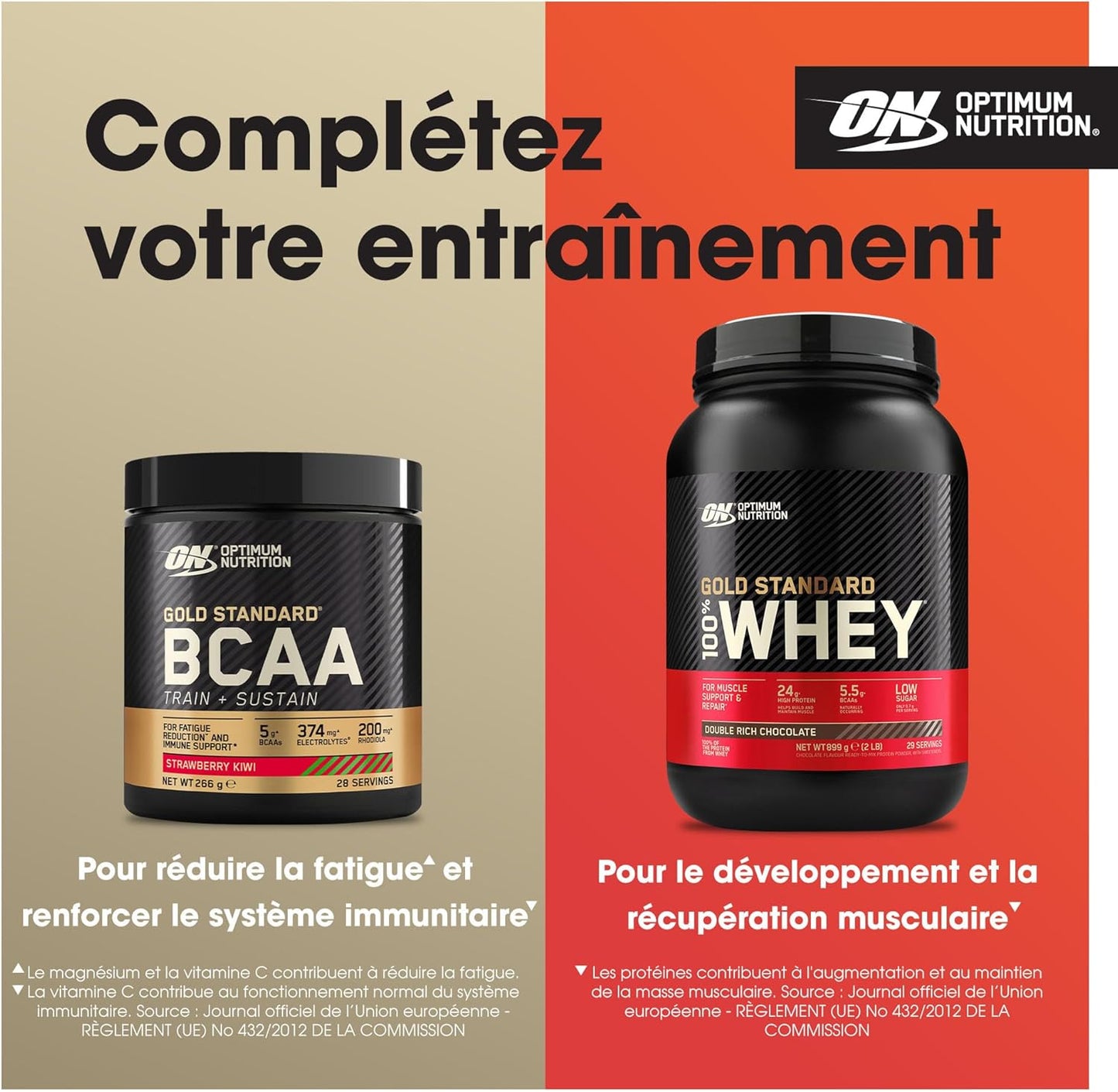 ON - Gold Standard Pre Workout - Boost votre énergie et votre concentration