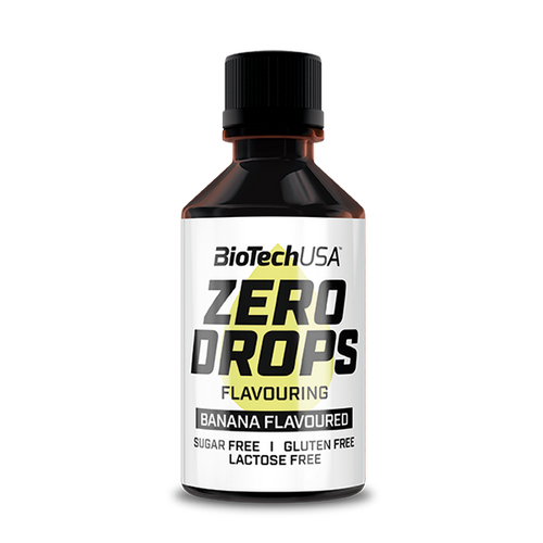 Zero Drops 50 ml gouttes aromatisantes - BioTechUSA