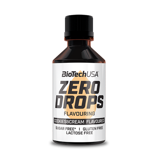 Zero Drops 50 ml gouttes aromatisantes - BioTechUSA