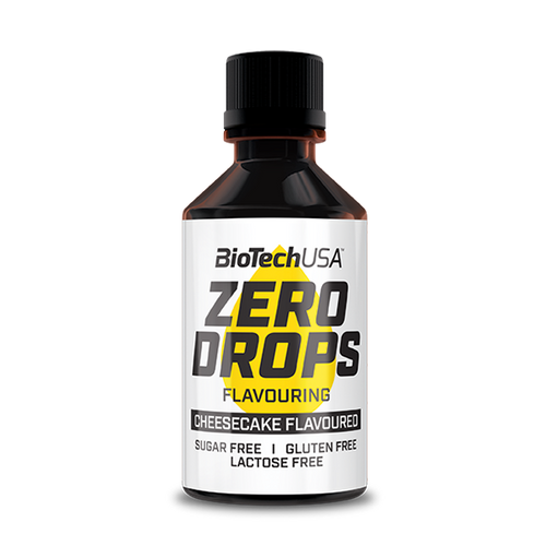 Zero Drops 50 ml gouttes aromatisantes - BioTechUSA