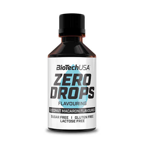 Zero Drops 50 ml gouttes aromatisantes - BioTechUSA