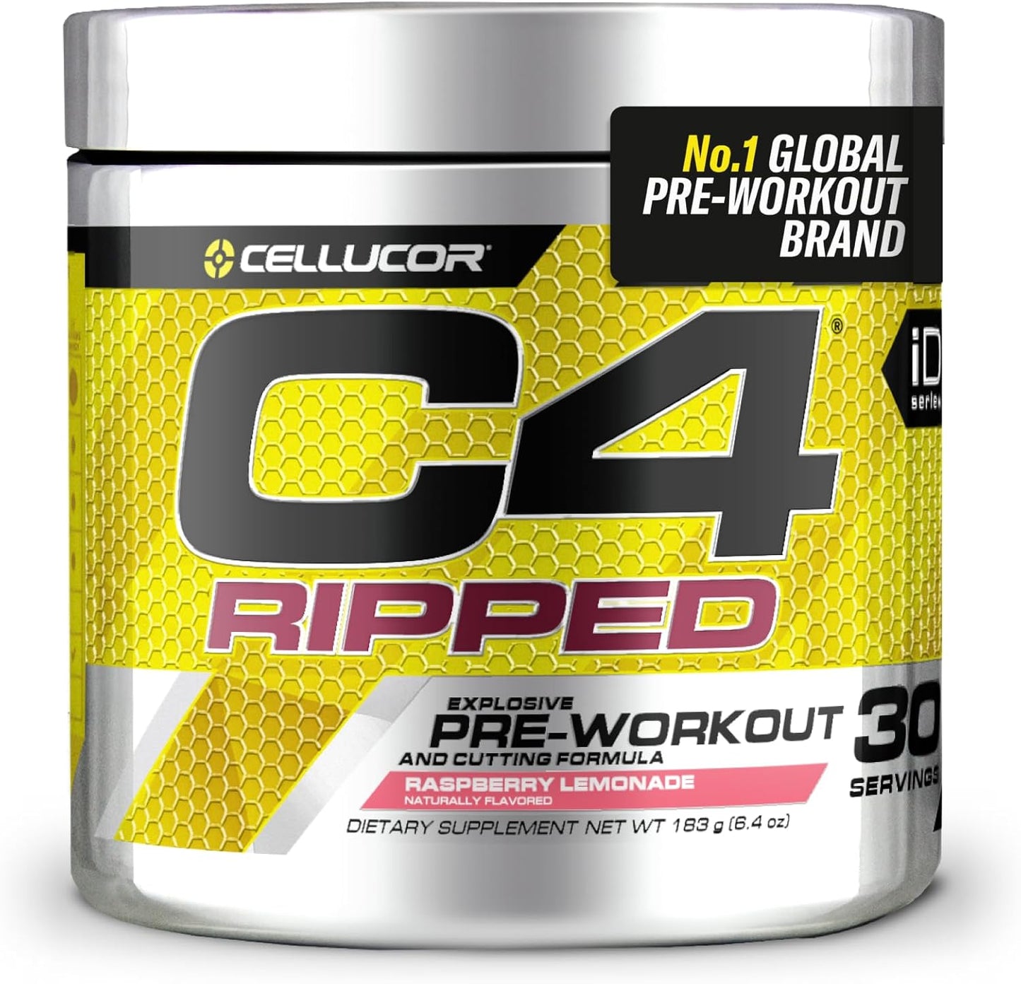 CELLUCOR - C4 RIPPED - Pre-Workout C4 Ripped - Boisson Énergisante