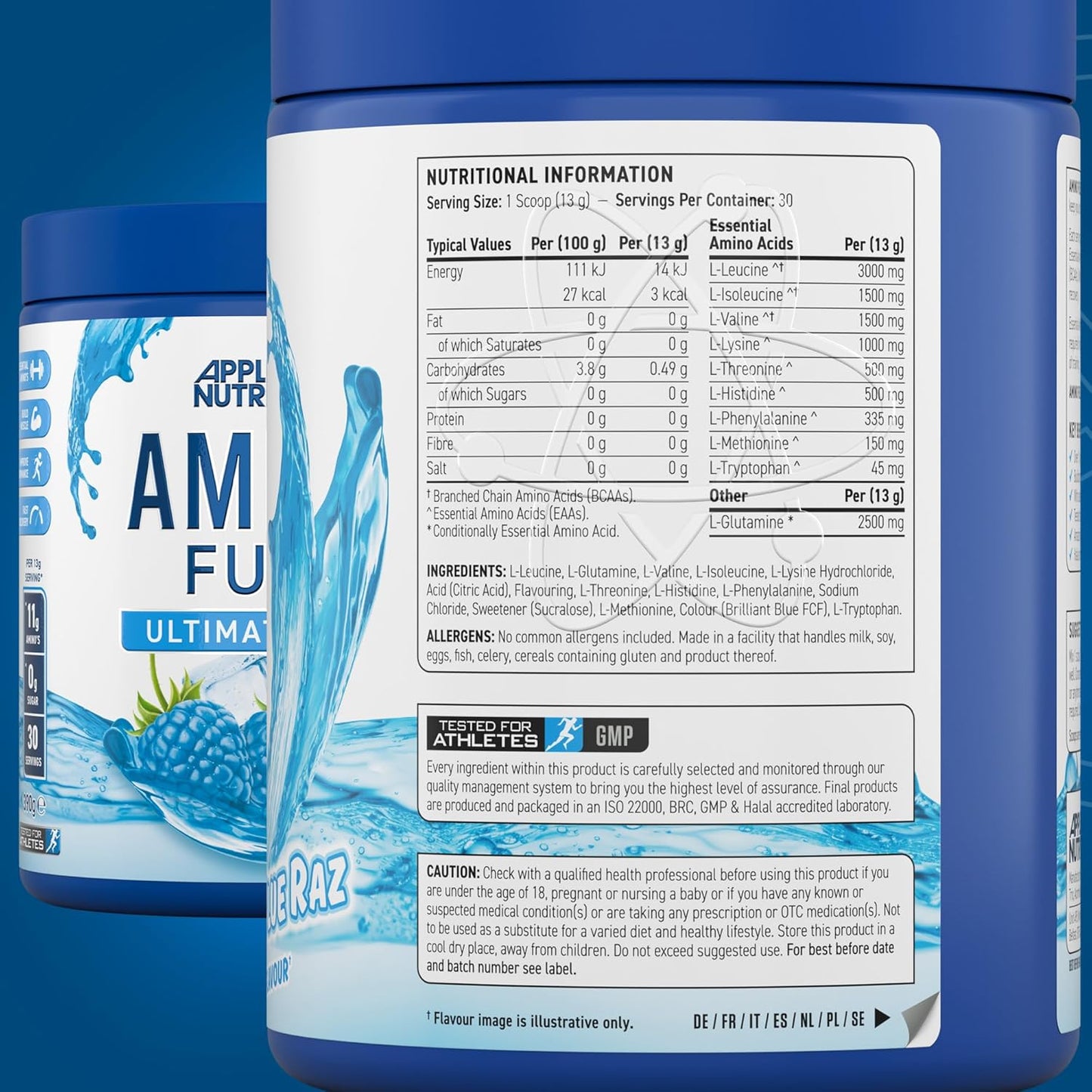 Applied Nutrition - Amino Fuel - BCAA - Complément D'Acides Aminés