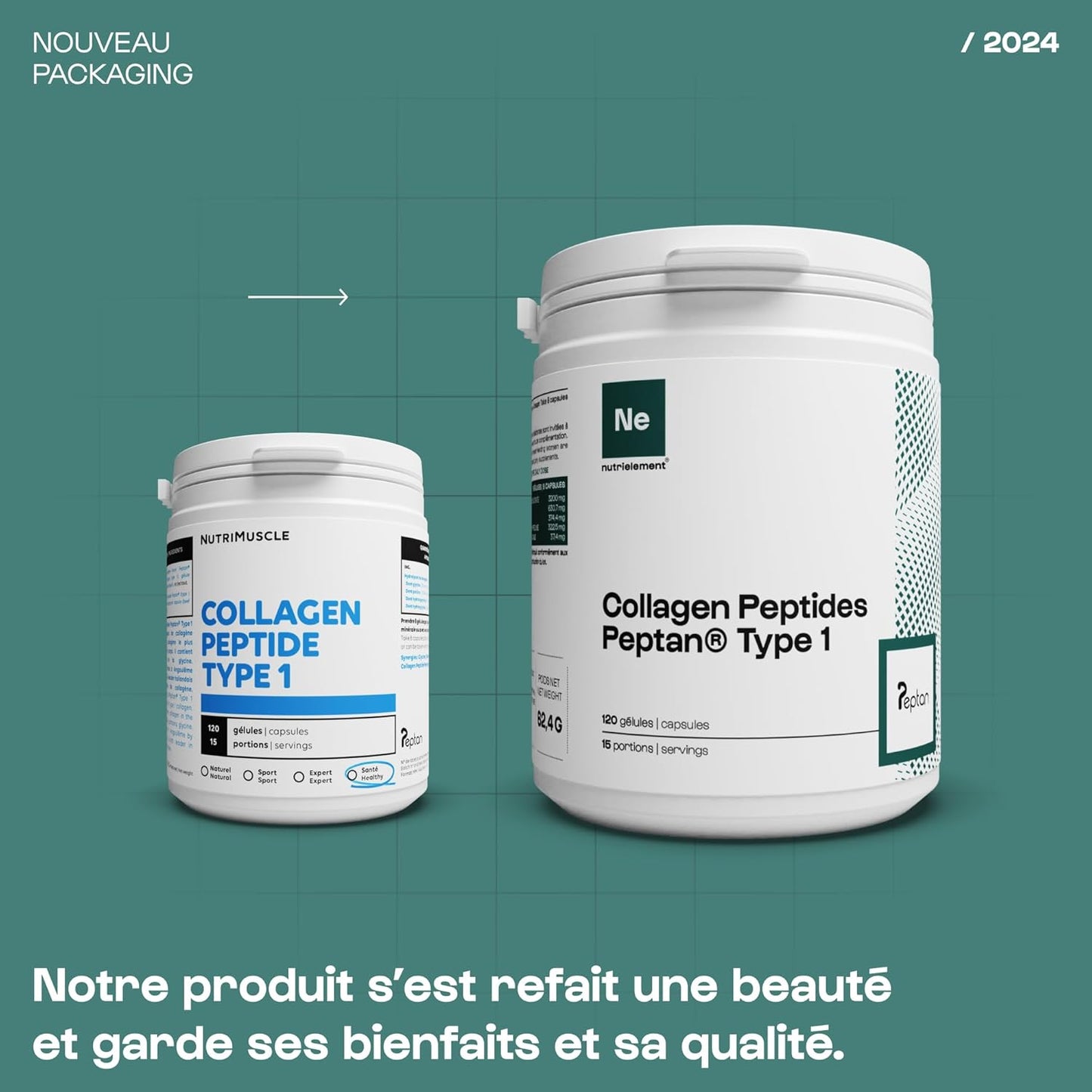 Nutrielement - Collagène Peptide Type 1