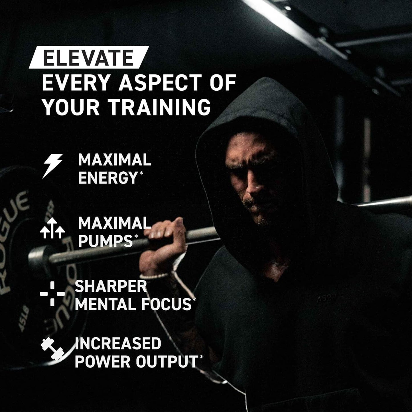KAGED - Pre-Workout Elite - Boost votre énergie et votre concentration