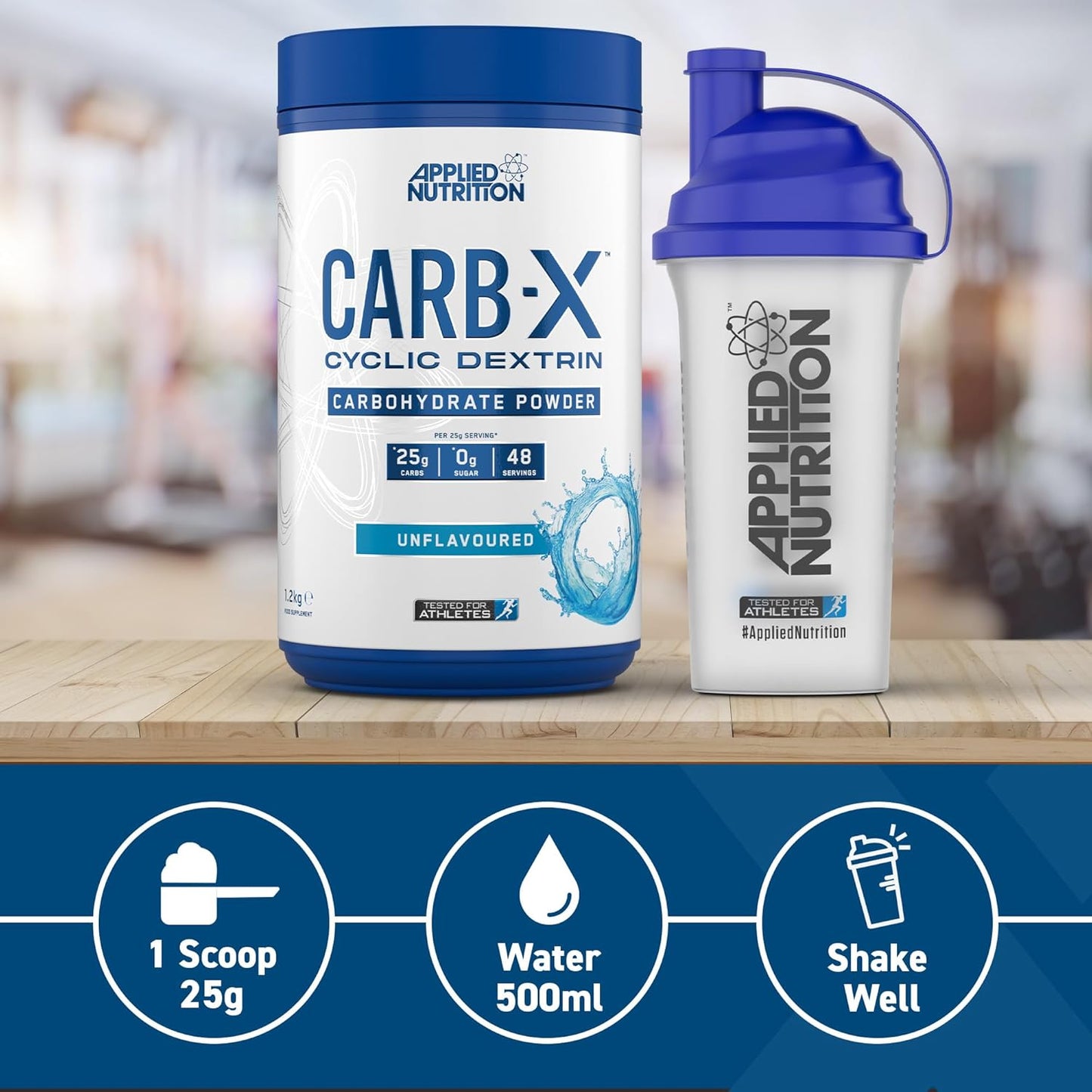 Applied Nutrition - Carb X - Glucides en poudre