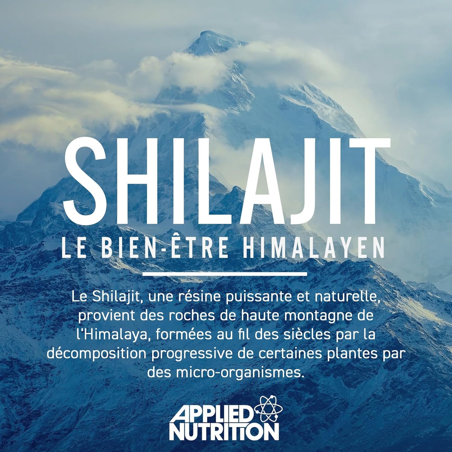 Applied Nutrition - Gélules De Shilajit 30000 Mg - Compléments de Shilajit en Gélules