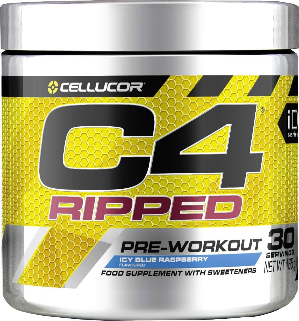 CELLUCOR - C4 RIPPED - Pre-Workout C4 Ripped - Boisson Énergisante