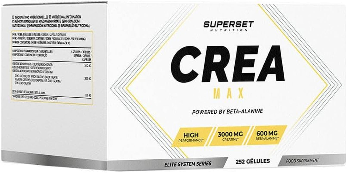 Superset Nutrition - Pack Prise De Muscle Sec Expert - 100% Whey Proteine Advanced 2Kg Chocolat - No Pump Xtreme - Créa Max - Xenatest Hardcore