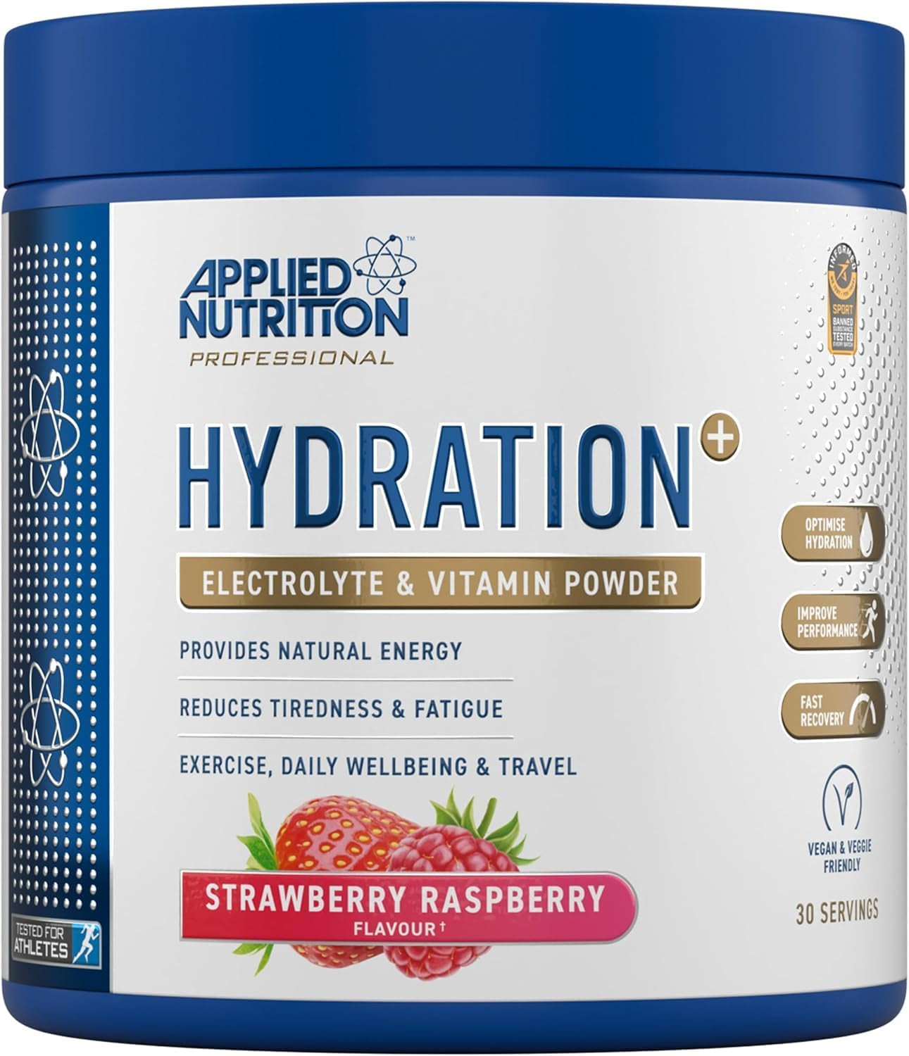 Applied Nutrition - Hydration+ - Électrolytes et Vitamines