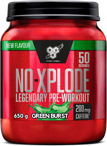 BSN - Nutrition N.O.-Xplode - Pre Workout En Poudre - Maintient L'Énergie Et La Concentration 