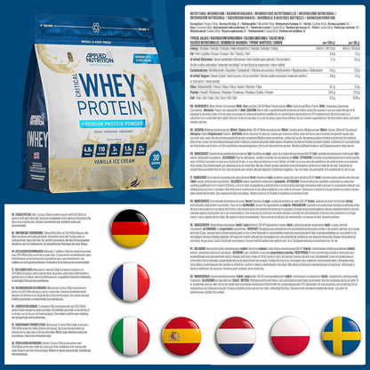Applied Nutrition - Whey Protein + BCAA et Glutamine