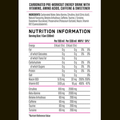 Applied Nutrition - ABE Energy + Performance  - 12 x 330ml