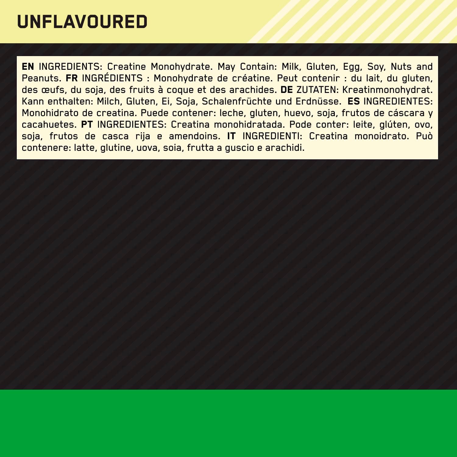 ON - Micronised Creatine - 100% Pure - 186 Portions