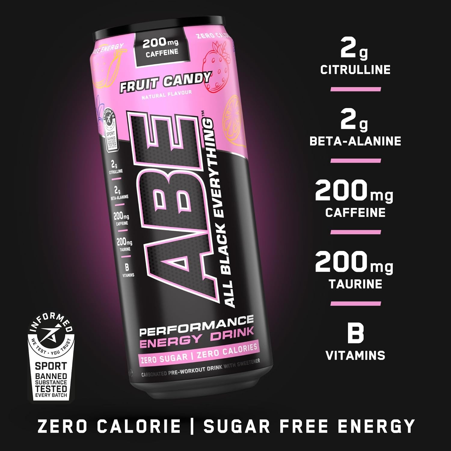 Applied Nutrition - ABE Energy + Performance  - 12 x 330ml