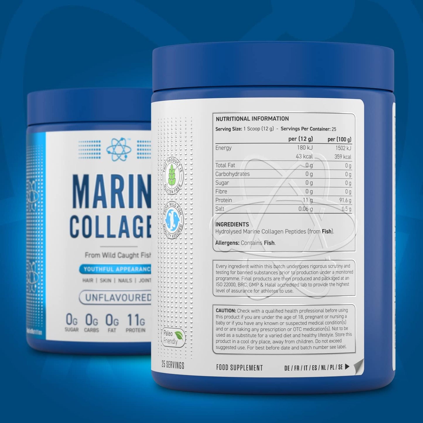 Applied Nutrition - Collagène Marin Poudre