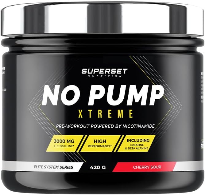 - No Pump Xtreme (420Gr) - Pre-Workout En Poudre - Booster Puissant Pré-Entraînement, 3,3 G De Créatine, Bêta-Alanine, L-Citrulline, Caféine - Fatigue Maîtrisée - Long Island Icetea