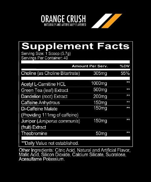 REDCON1 - Double Tap - Fat Burner - 40 servings