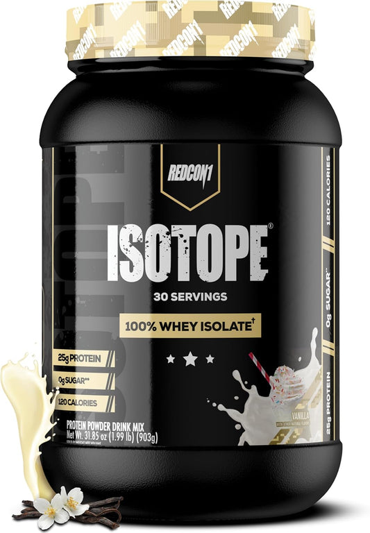 REDCON 1 - Isotope 100% Whey Iso- Zéro sucre ajouté