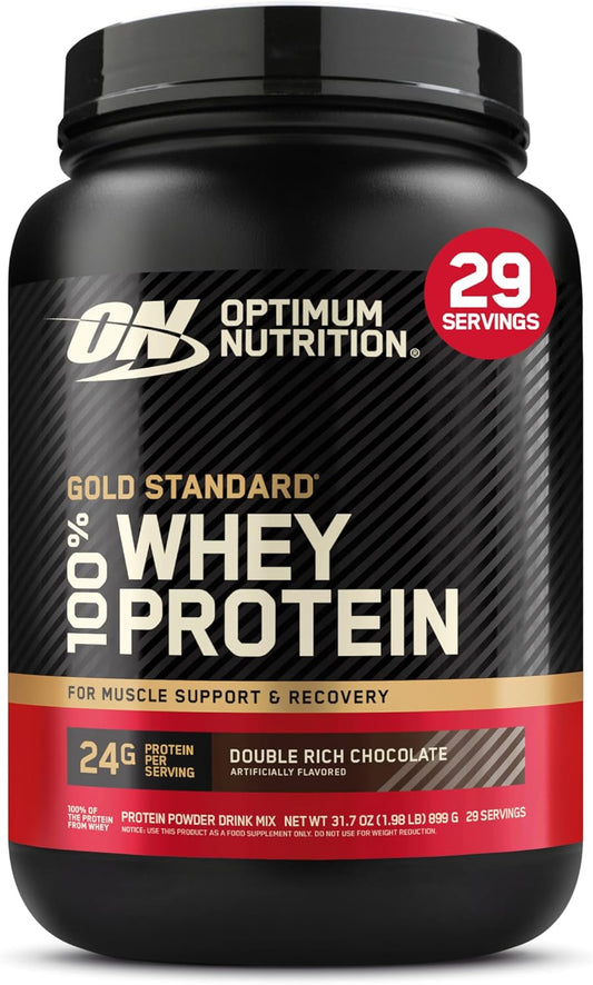 ON - Gold Standard 100% Whey - Poudre De Protéines, Glutamine, Acides Aminés BCAA Naturels
