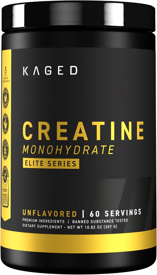 KAGED - Creatine Monohydrate Elite - Haute Absorption avec Maxcatalyst