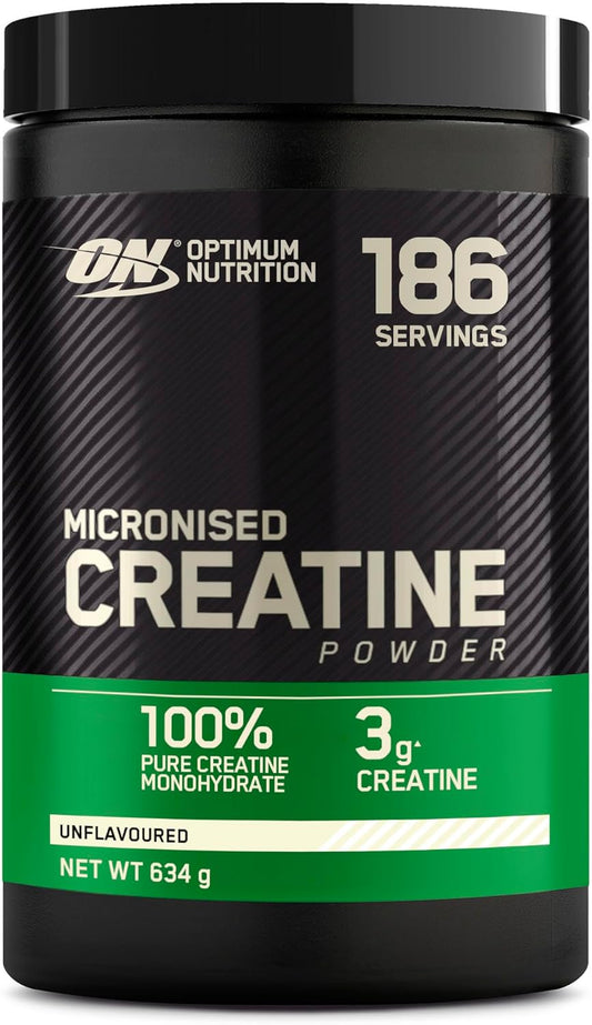 ON - Micronised Creatine - 100% Pure - 186 Portions