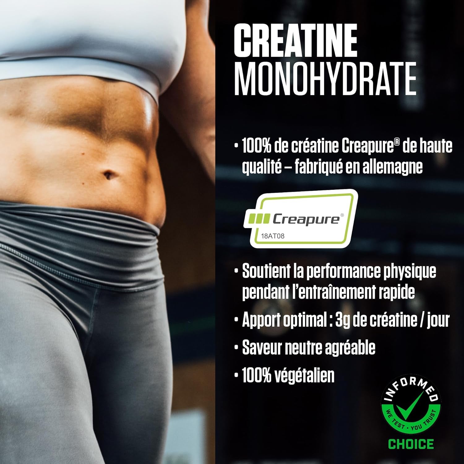Dymatize - Creatine Monohydrate - 100% Creapure Creatine