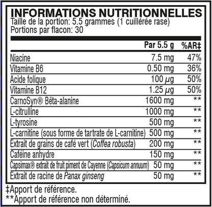 CELLUCOR - C4 RIPPED - Pre-Workout C4 Ripped - Boisson Énergisante 