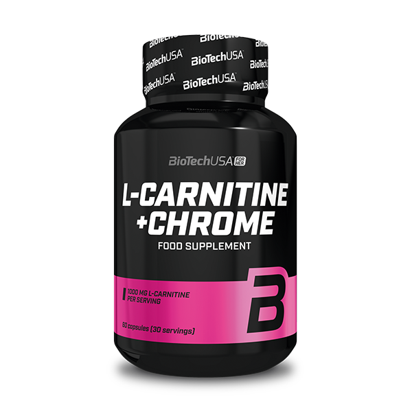 L-Carnitine + Chrome - 60 gélules