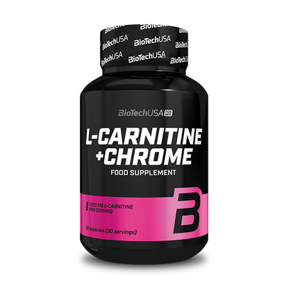 L-Carnitine + Chrome - 60 gélules