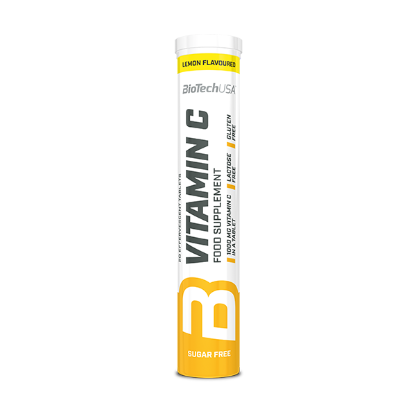 Comprimés effervescents vitamine C - 20 comprimés