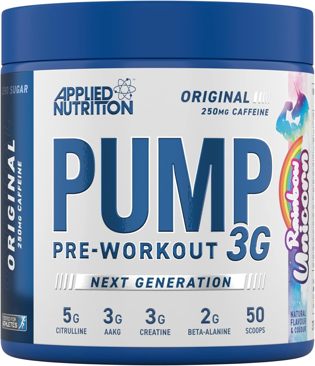 Applied Nutrition - Pump 3G Pre Workout - Pré-Entraînement, Booster Énergie, Concentration et Performance 