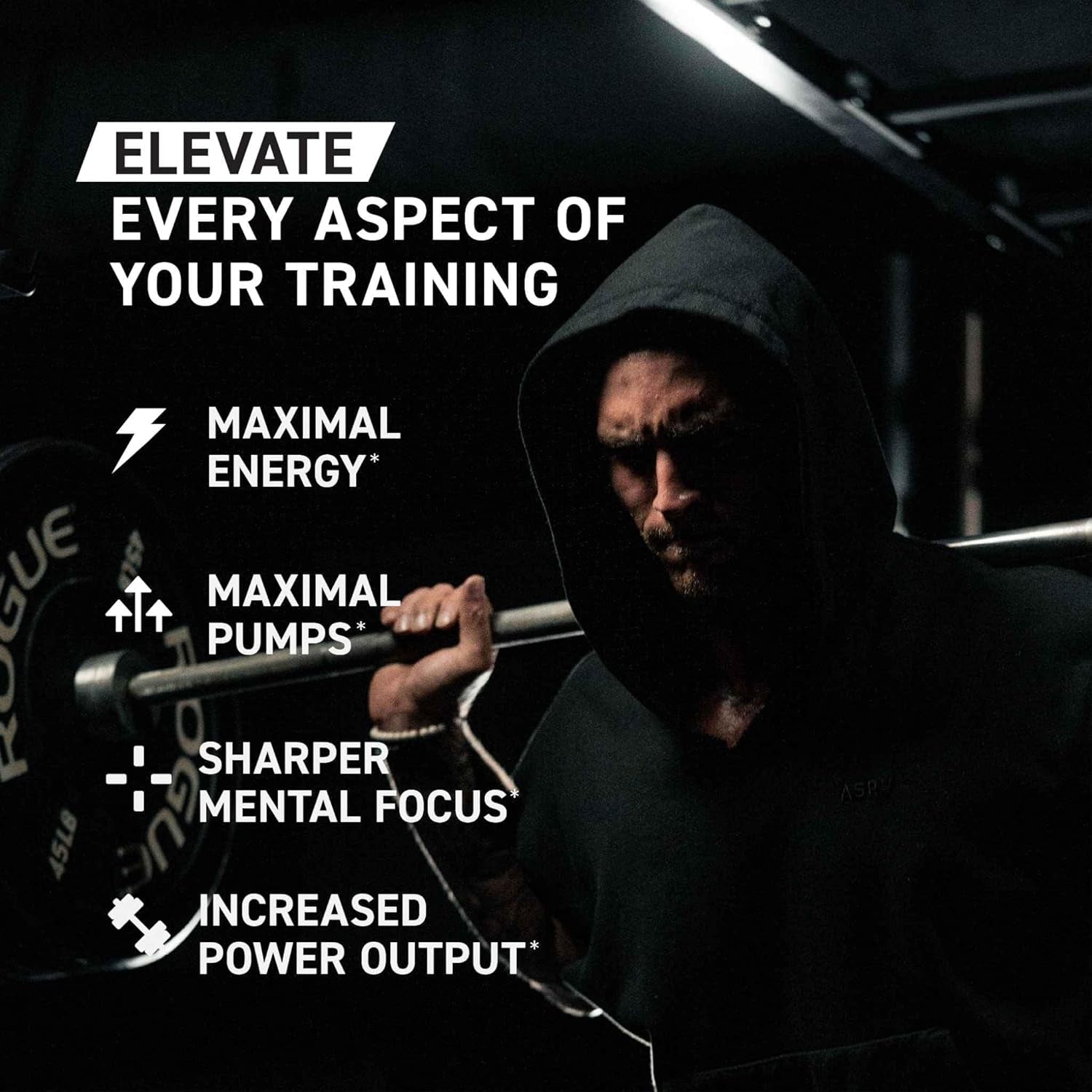 KAGED - Pre-Workout Elite - Boost votre énergie et votre concentration